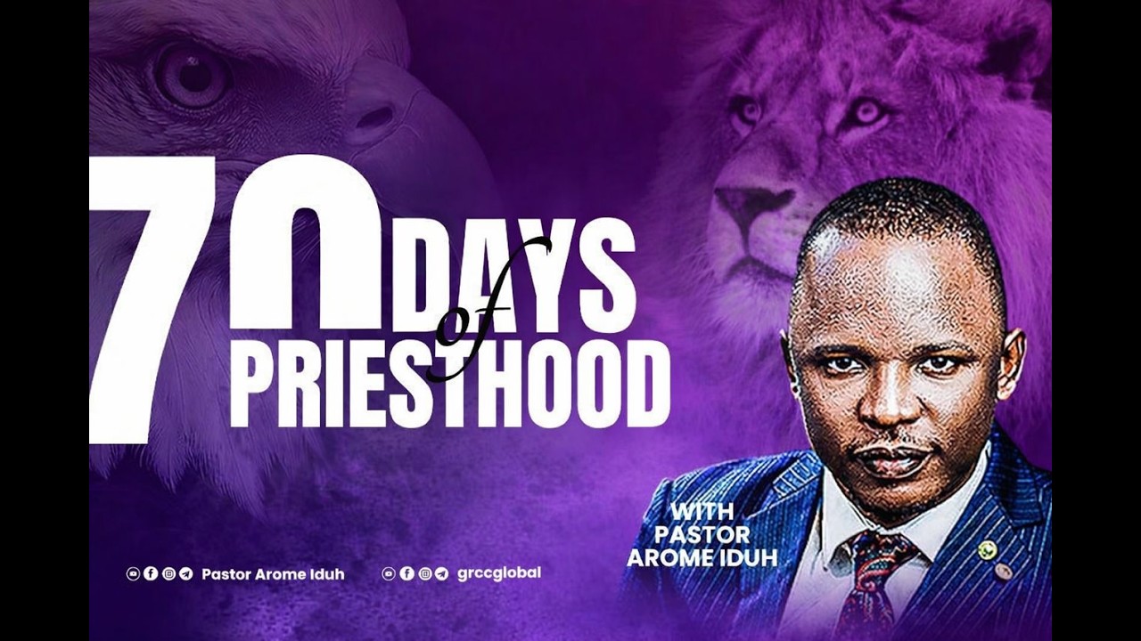 70 DAYS OF PRIESTHOOD || DAY 52 || PASTOR AROME IDUH