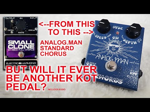 【初期型】Analog.Man Clone chorus ステレオオプション付き Analog.man ： Clone Chorus Stereo Out : BamBasic Effectribe