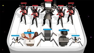 TOILET MONSTER MERGE: Battle - Merge Skibidi Toilet, TV Man, Speaker Man, Camera Man (New Episode)