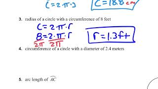 Big Ideas Math Geometry - 11.1 Notes Video