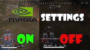 Ring of Elysium Nvidia settings