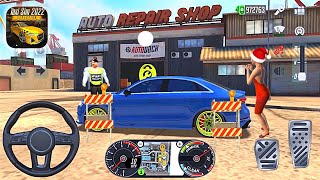 자동차 수리점 운전 도시 Uber 자동차 게임 - Taxi Sim 2022 오픈 월드 조준기 안드로이드 screenshot 5