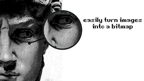 easily turn any image into a dither bitmap