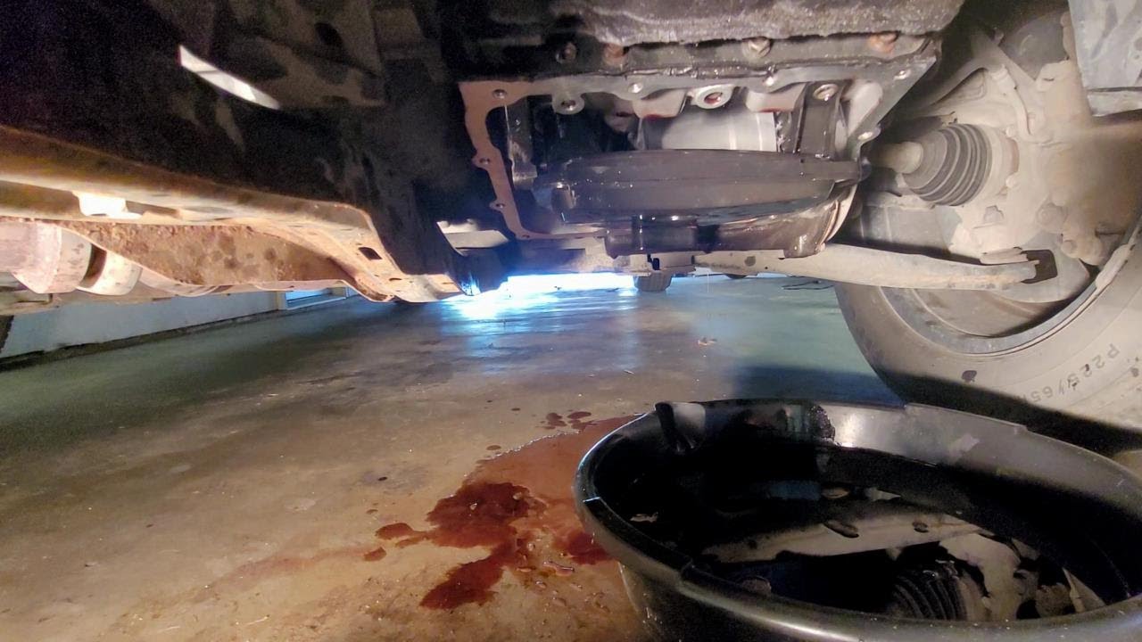 How to do a Transmission Fluid and Filter Change Dodge Grand Caravan