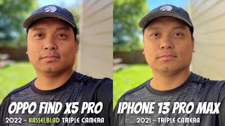 Oppo Find X5 Pro vs iPhone 13 Pro Max camera comparison! Who will win?