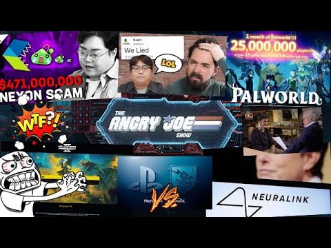 AJS News- Nexon SCAMMED Users, Palworld 25 million, Battlefront, Neuralink, Sony not happy w/ Bungie