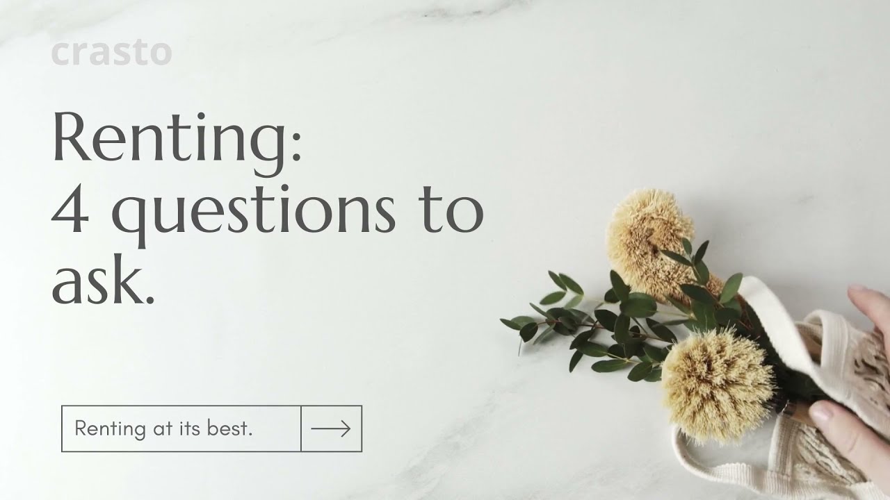 4 Questions To Ask Before You Rent. YouTube
