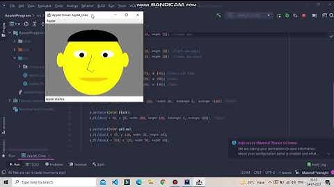 Coding Solution & Publishing...Making Human Face Using Java Applet for MAKAUT MAR ACTIVITY