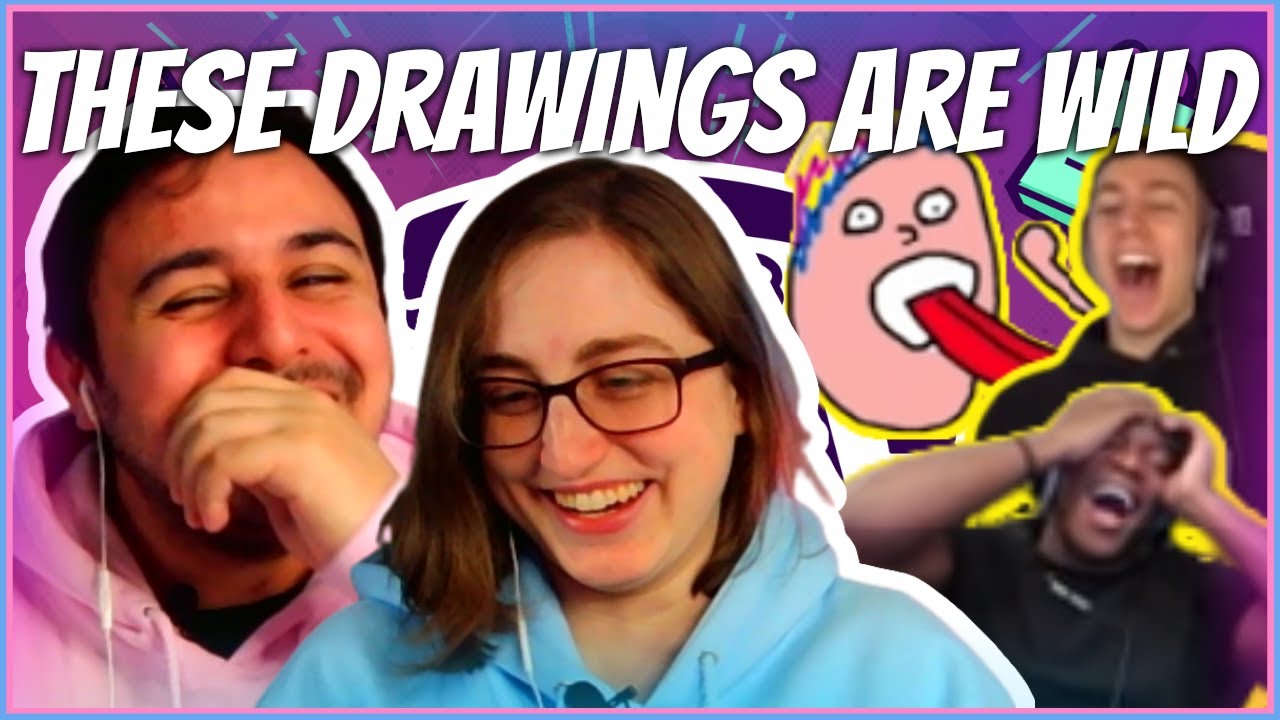Sidemen - The WORST Sidemen drawings ever seen on YouTube [Gartic Phone] | Eli and Jaclyn REACTION!!