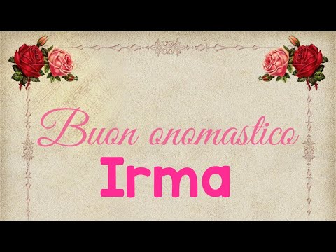 Video: Da dove viene il nome irma?