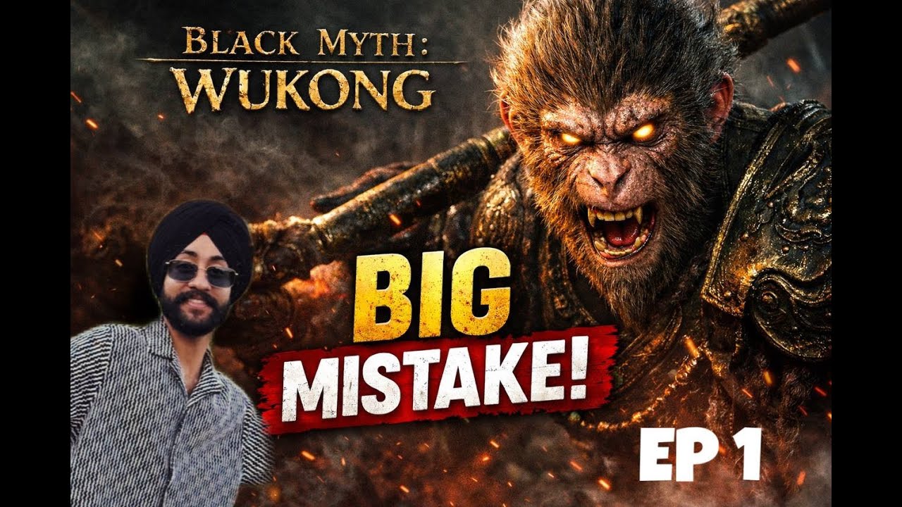 EP 1 | First Time Playing Black Myth: Wukong – BIG MISTAKE? 😳 | PS5 Pro | MandyPharwa