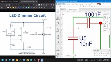 LED Dimmer from the Internet NE555