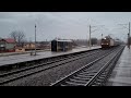Trenuri / Trains - Halta Prahova (Tinosu) - 22.01.2023 - 4K