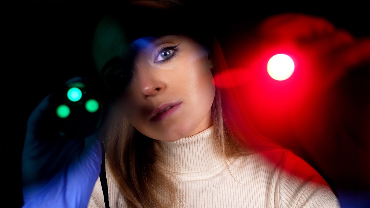 ASMR | The BEST eye inspection you'll see ALL YEAR (touching, lights, glasses, testing...)