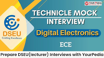 Digital Electronics | Mock Interview | Digital Electronics Interview Questions  for DSEU