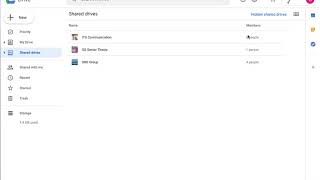 Shared Drive Vs  My Drive