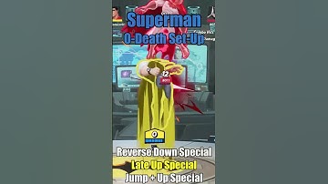 Superman 0-Death Set-Up Tutorial #multiversus #shorts #superman   #combo #gaming