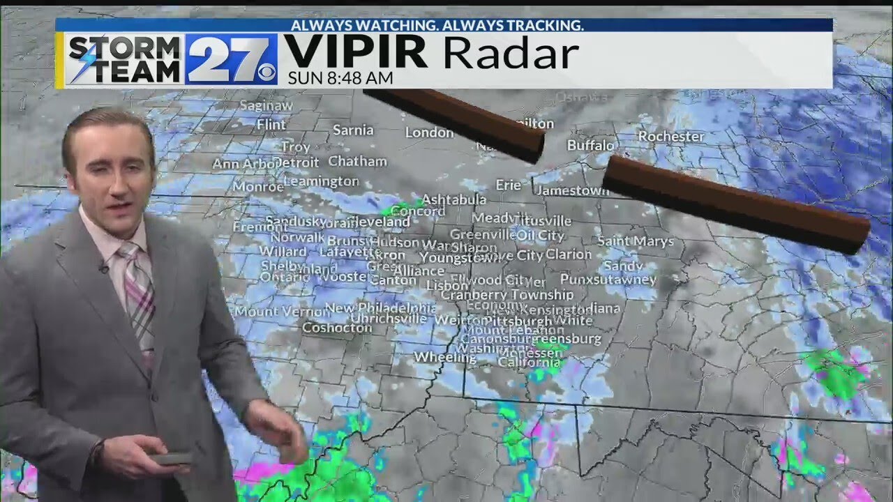A little more snow for Sunday - YouTube