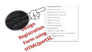 Create Student Registration Form using HTML in nepali language