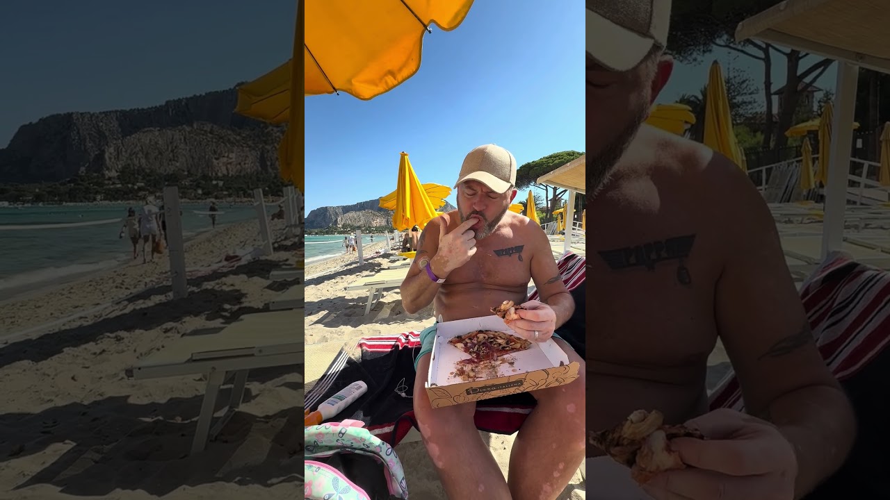 Watch our episode: the pizza at Mondello Beach is awesome &mdash; Sicily