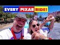 More pixar fest  we hit every pixar themed attraction at disneyland