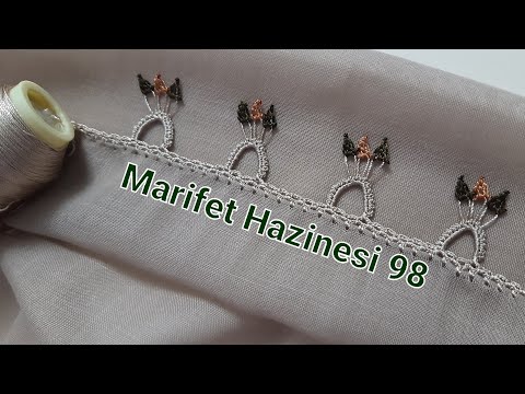 Çıtı pıtı çok güzel tığ oyası modeli  / Marifet Hazinesi 98