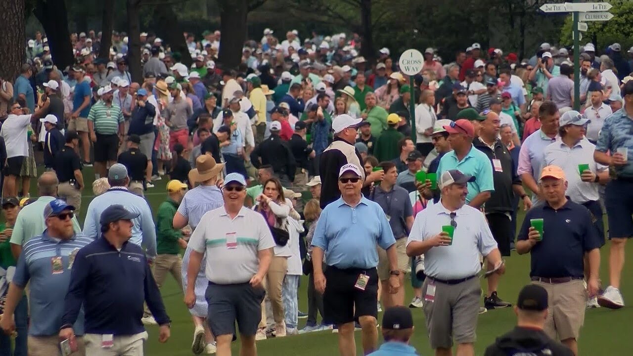 Families excited to attend 2023 Masters practice rounds YouTube
