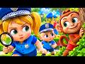 🔴 مباشر: شرطي الأطفال يبحث عن القرد المشاغب في حديقة الألعاب🐵🔍🚓 | Kids Cartoon