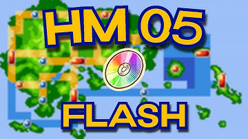 How to get HM 05 FLASH in Pokemon Emerald