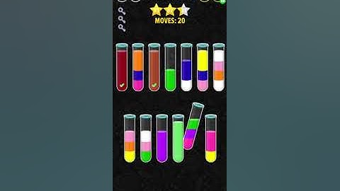 color water sort 3D level 284