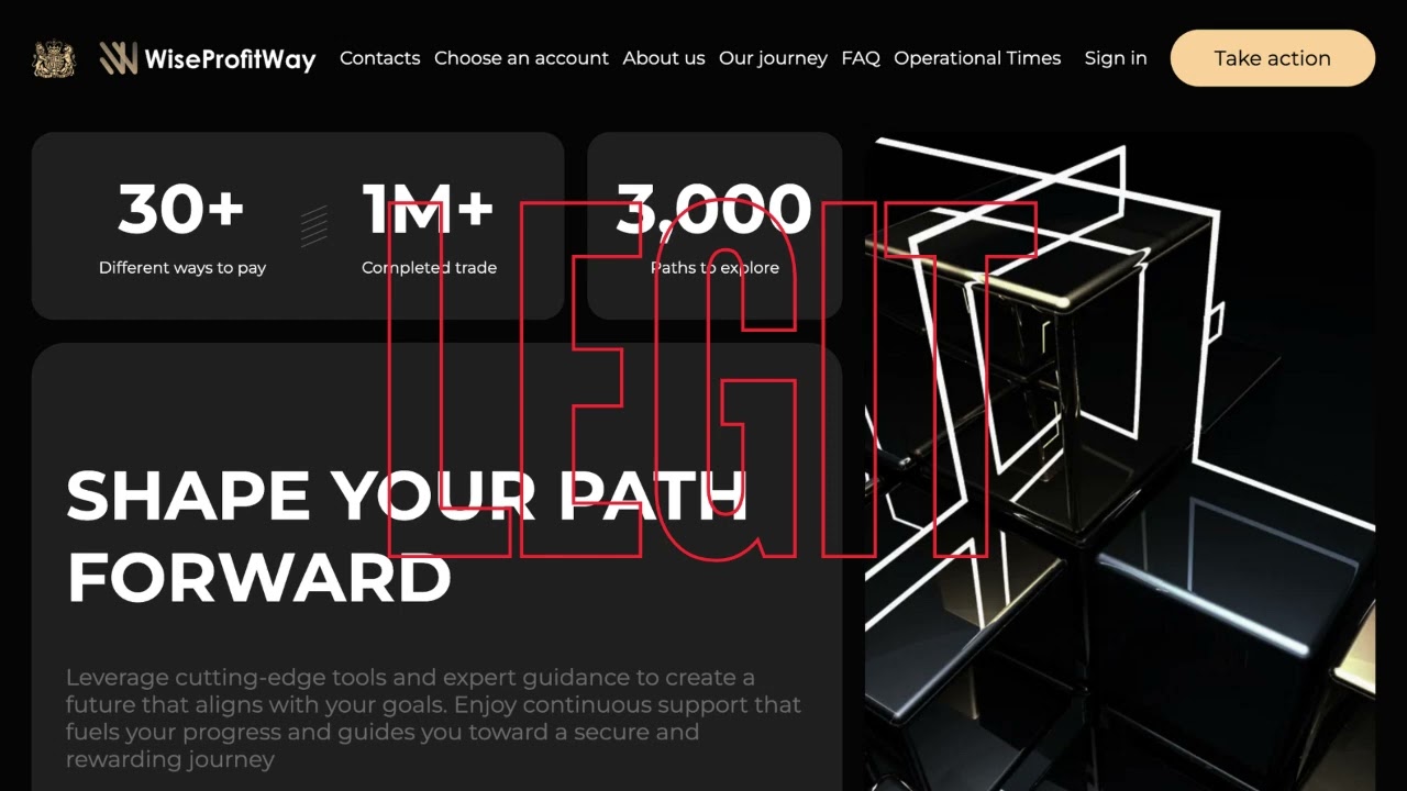 WiseProfitWay.com Review | Honest Trading Platform Overview 💹 |LEGIT or SCAM