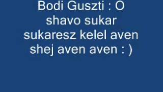 Video thumbnail of "Bodi Guszti O shavo shukar"