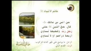 حلقة خامسة مختارة من برنامج خاتم الأنبياء | قناة المجد للحديث النبوي ١٤٢٨ هـ