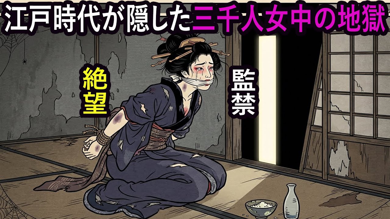 大奥三千人の女たち、誰も話さなかった恐ろしい秘密と悲劇の真実