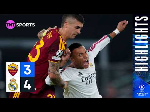 Madrid Turn It Around 👏 | Roma 3-4 Real Madrid | UEFA Champions League Highlights