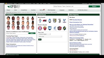 How to Get Data From FBREF