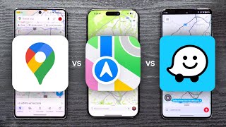 Google Maps vs Apple Mapas vs Waze. ¿CUÁL es MEJOR?