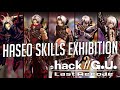 Dot hackgu last recode  haseo all skills exhibition 1080p