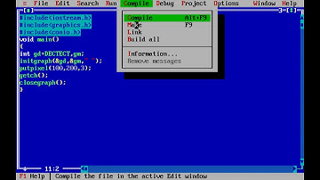 how to draw a pixel on the screen || putpixel function || computer graphics programming