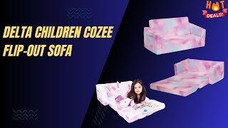 Best Delta Children Cozee Flip-Out 2-in-1 Convertible Sofa to Lounger for Kids.