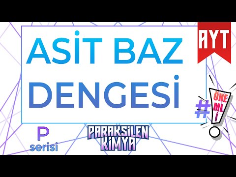 ÖNEMLİ! ZAYIF ASİT - BAZ KUVVETLİ ASİT- BAZ ARASINDAKİ FARKLAR!!