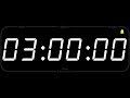 3 hour  timer  alarm  1080p  countdown