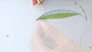 Luneville Embroidery Tutorial. Professional. Lesson 1