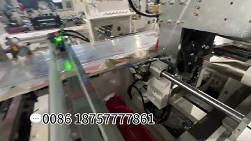 Square bottom bread bag making machine by wicket collection with speed 280pcs/min