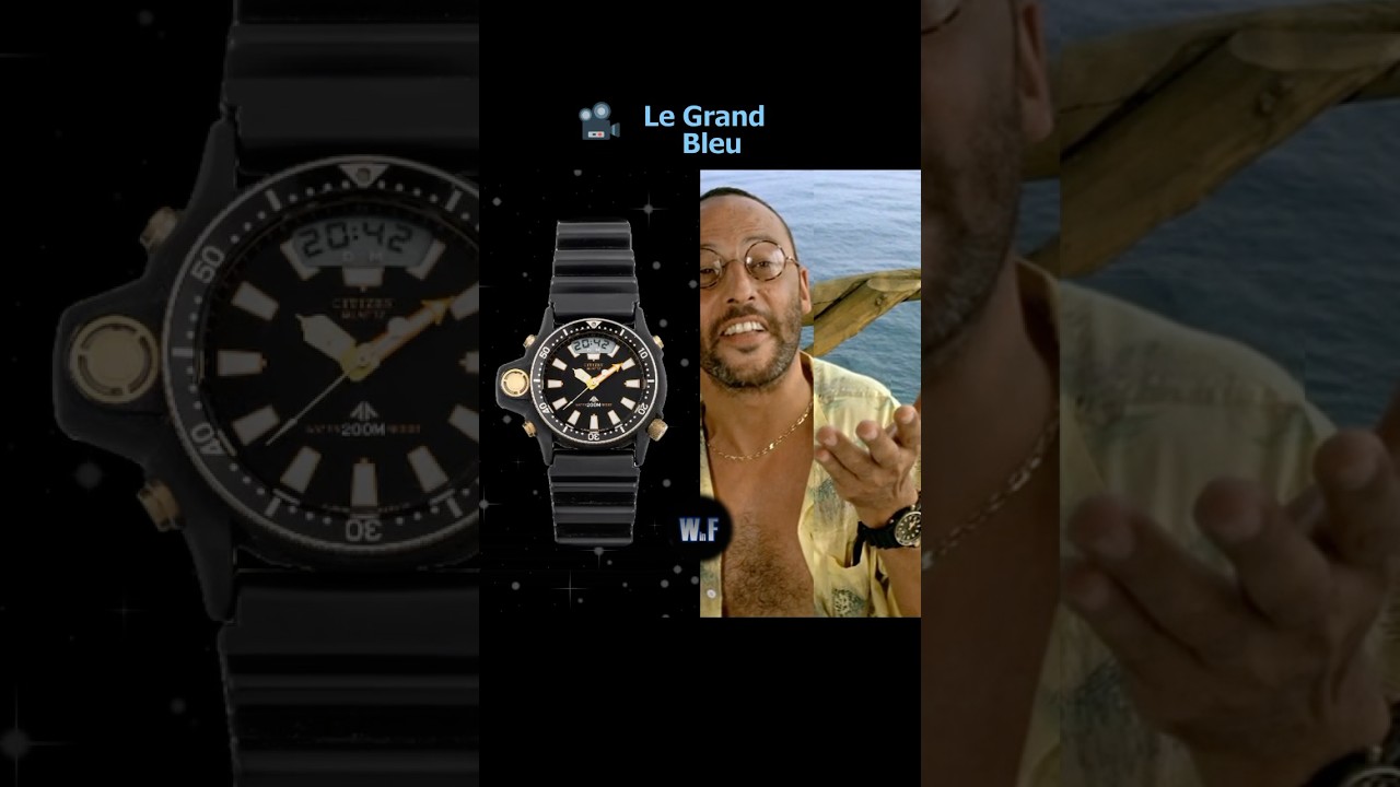 Citizen worn by Jean Reno in Le Grand Bleu🌊