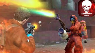 Zombie City Survival Part 4 - BLASTING IRON GATE Android Gameplay Walkthrough iOS NEW GAME screenshot 3