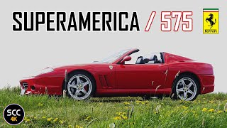 54581 km | pricetag 2019: € 289.500,- the superamerica is a
pininfarina designed limited version of 575m, with total production
only 559. supera...