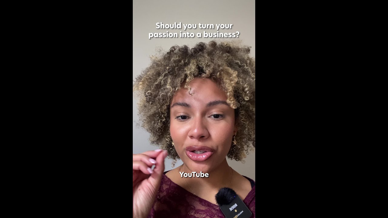 Should you turn your hobby/passion into a business??? 👀