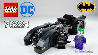 LEGO DC 76224 | Batmobile: Batman vs The Joker Chase 2023 | Speed Build | ToyBrickFusion