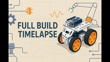 Building the Arduino Engineering Kit Rev 2 Rover – Full Timelapse